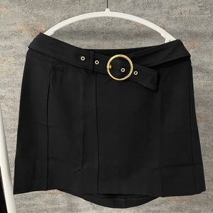 INC wear to work deep black skirt size XXL